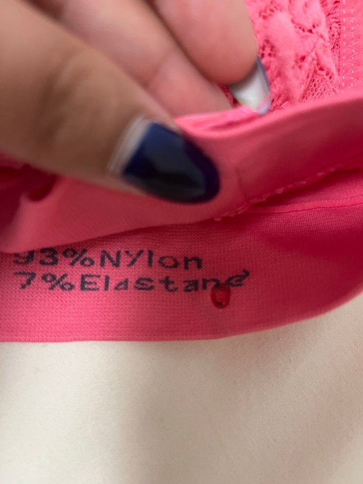 Pembe Dantelli Midi Sütyen Bralet - Görsel 4