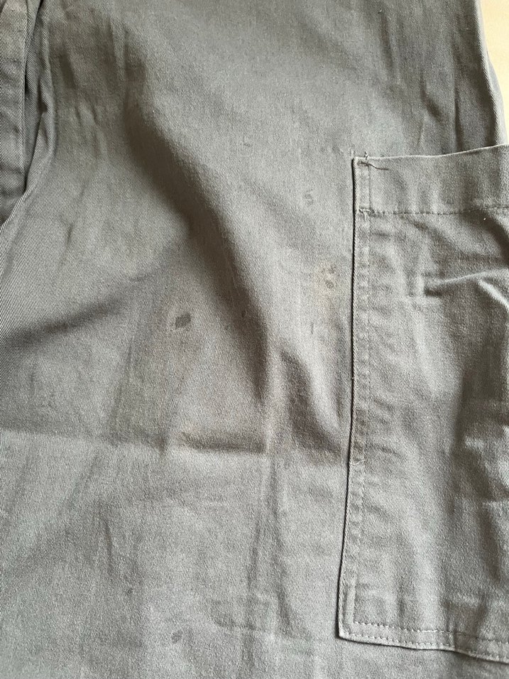 Gri Midi Bol Kesim Denim Kadın Pantolon - Görsel 5