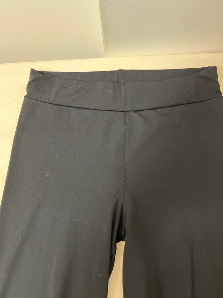 Siyah Kadın Dar Kesim Polyester Kadın Tayt - Görsel 2