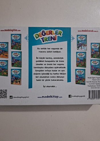 Değerler Treni Eğitici Oyuncak Seti - Görsel 2