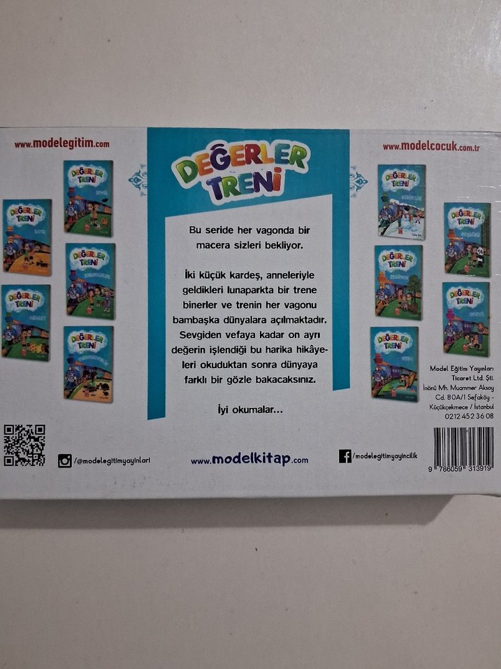 Değerler Treni Eğitici Oyuncak Seti - Görsel 2