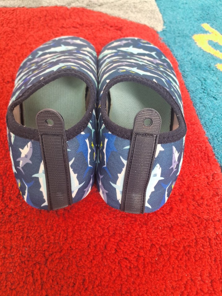 Renkli Baskılı Erkek Çocuk Ev Ayakkabısı - Görsel 3