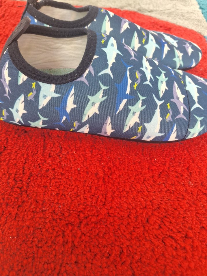 Renkli Baskılı Erkek Çocuk Ev Ayakkabısı - Görsel 2