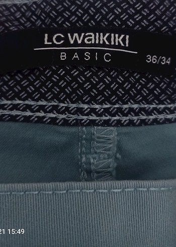 36 Beden turkuaz Renk Erkek slim fit Pantolon