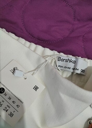 xs Beden Bershka etiketli şort etek
