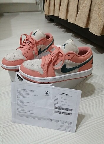 Orjinal Nike Air Jordan 1 Low 