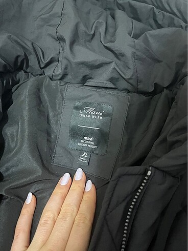 xs Beden Mavi marka parka mont