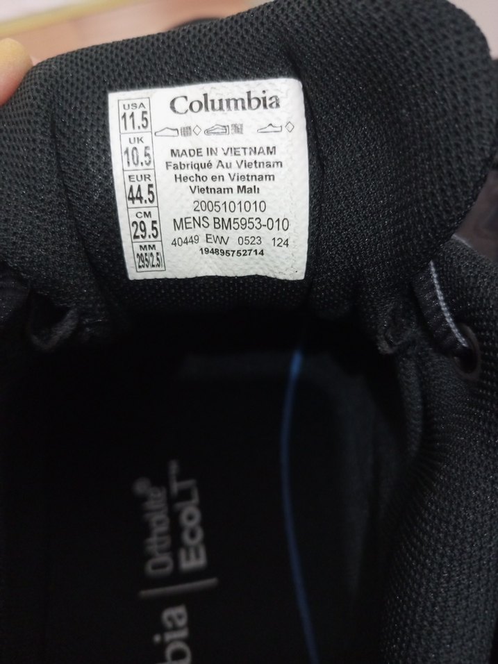 Columbia Erkek Outdoor Ayakkabı peakfreak outdry 44.5 numara - Görsel 4