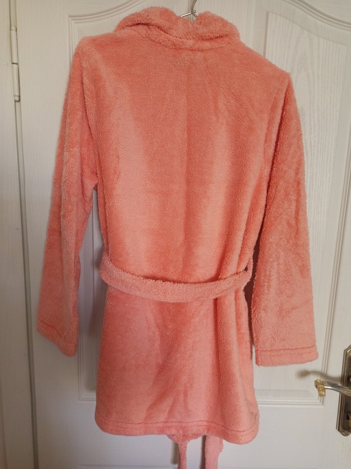 Pembe Midi Kadın sabahlık - Görsel 3