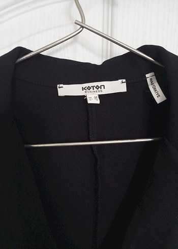 koton Siyah Ofis Elbisesi - Görsel 4