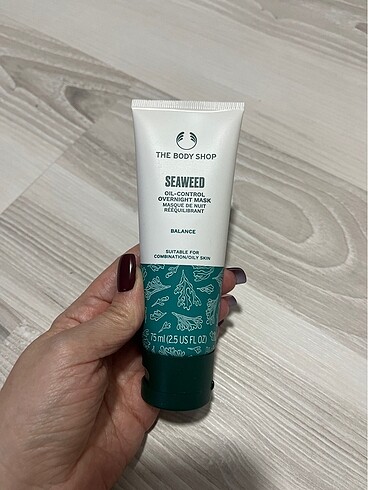 The body shop seaweed maske