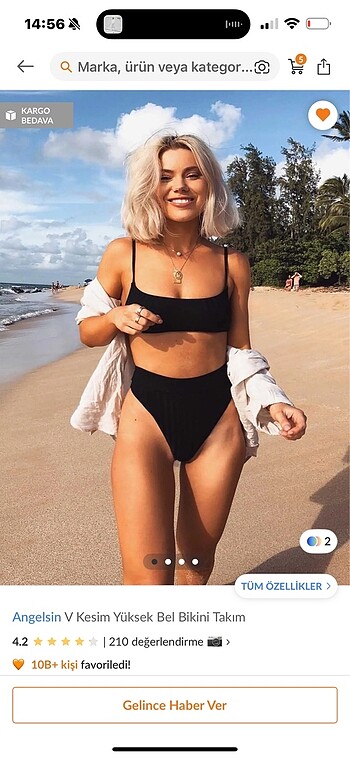 trendyol bikini takımı