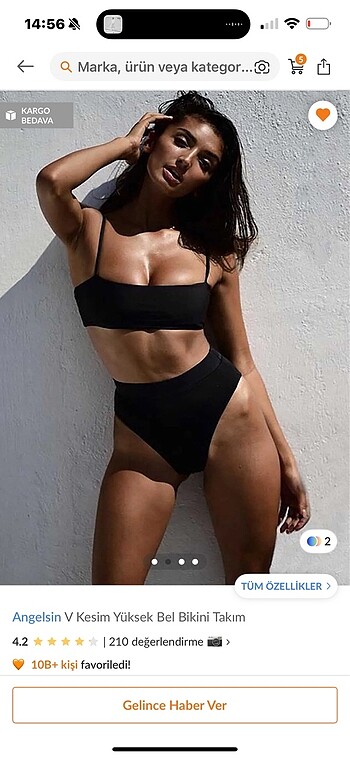 Trendyol & Milla trendyol bikini takımı