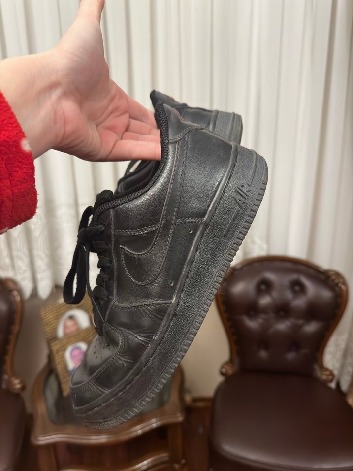 Siyah Nike Air Force - Görsel 2