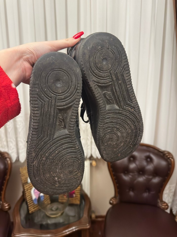 Siyah Nike Air Force - Görsel 3