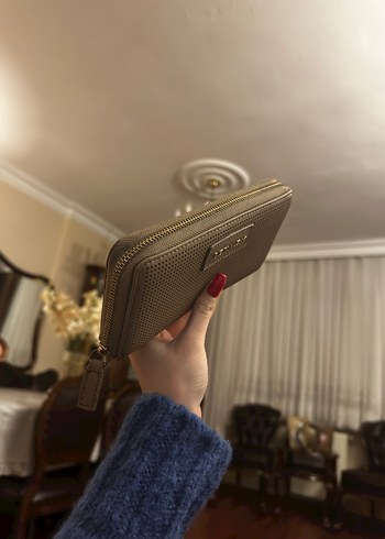 Beymen Kahverengi Deri Fermuarlı Kadın Cüzdanı - Görsel 2