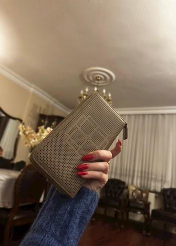 Beymen Kahverengi Deri Fermuarlı Kadın Cüzdanı - Görsel 3