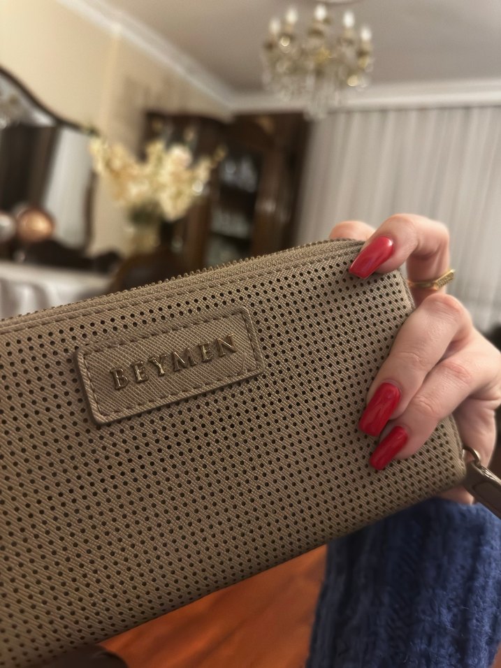 Beymen Kahverengi Deri Fermuarlı Kadın Cüzdanı - Görsel 5