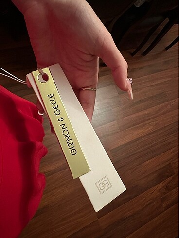 Kirmizi Abiye Elbise - Görsel 6