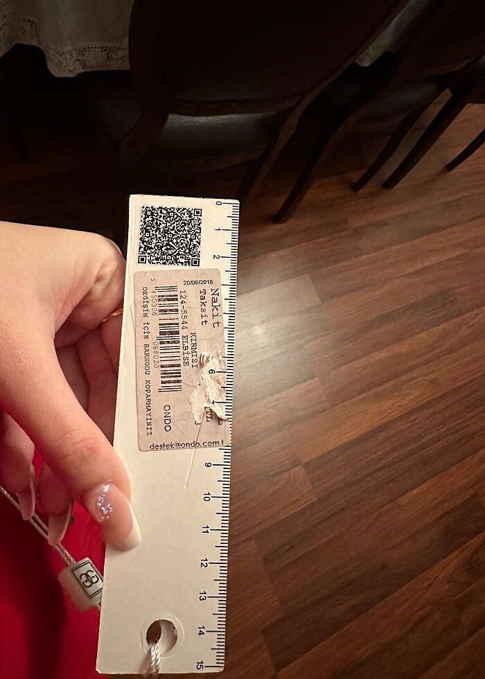 Kirmizi Abiye Elbise - Görsel 5