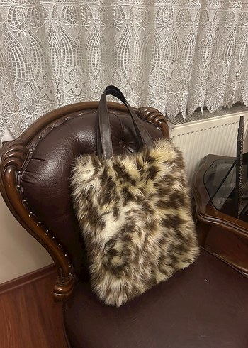 Zara Koton Pelus Omuz Cantasi