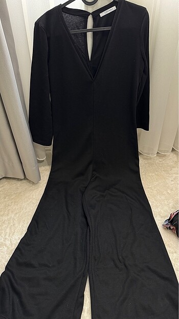 Zara geniş paçalı tulum