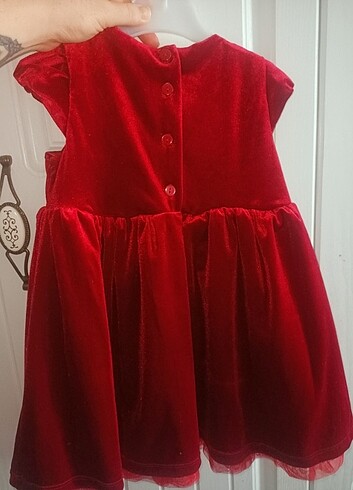 H&M H&M marka kadife bebe yaka elbise