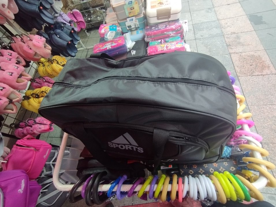 F50 Siyah Spor Çantası - Görsel 2