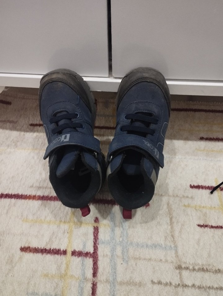 Erkek Çocuk Lacivert Bağcıklı Cırtlı Bot - Görsel 3