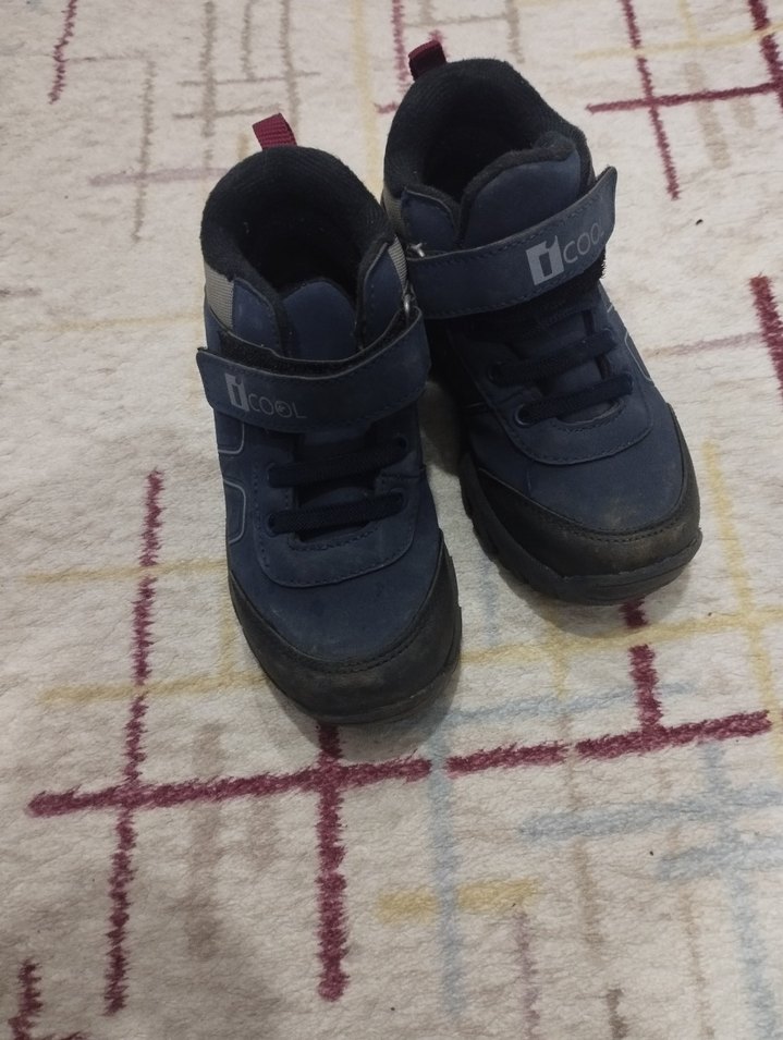 Erkek Çocuk Lacivert Bağcıklı Cırtlı Bot - Görsel 2