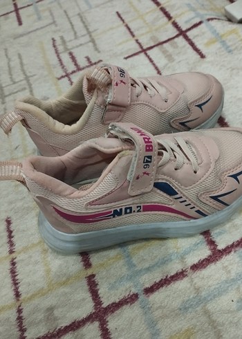 Kız Çocuk Pembe Spor Ayakkabı - Görsel 2