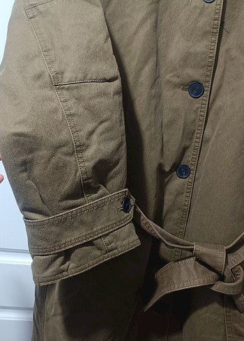 Zara Haki yıkamalı kot   Kadın Trençkot
Yeni etiketli - Görsel 2