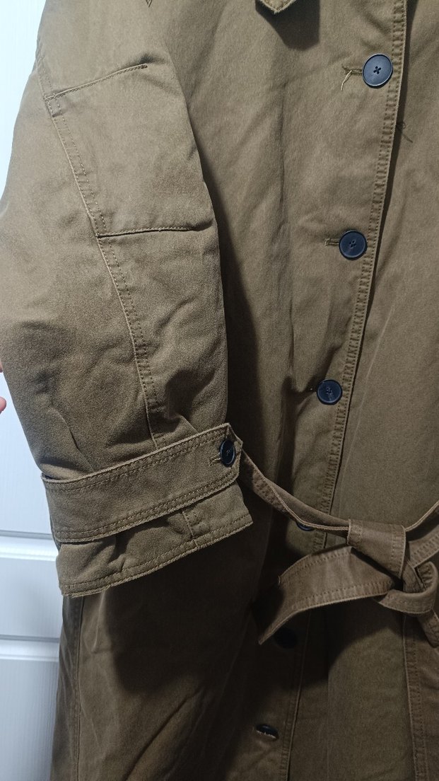 Zara Haki yıkamalı kot   Kadın Trençkot
Yeni etiketli - Görsel 2