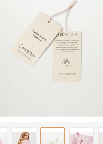 Mango Pembe V Yaka Keten Düğmeli Kadın Gömlek
Yeni etiketli - Görsel 6