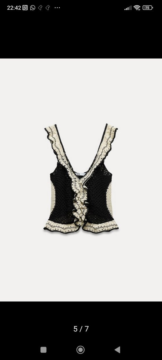 Zara Örme Bluz 
yeni etiketli - Görsel 5