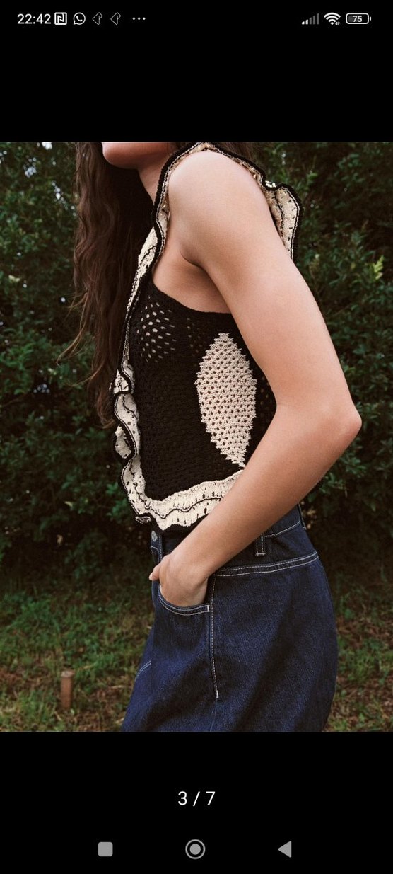 Zara Örme Bluz 
yeni etiketli - Görsel 3