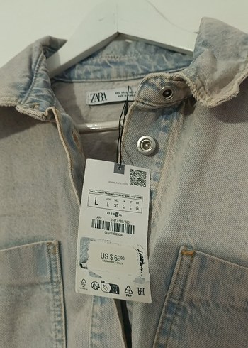 Bej Renkli Düğmeli Kadın Denim Ceket - Görsel 3