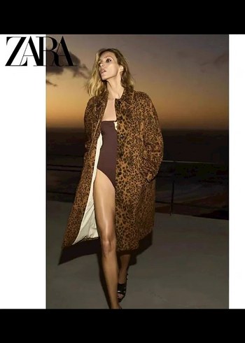 Zara Leopar Desenli  Midi Trençkot
Yeni etiketli - Görsel 2