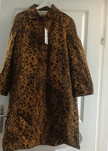 Zara Leopar Desenli  Midi Trençkot
Yeni etiketli - Görsel 3