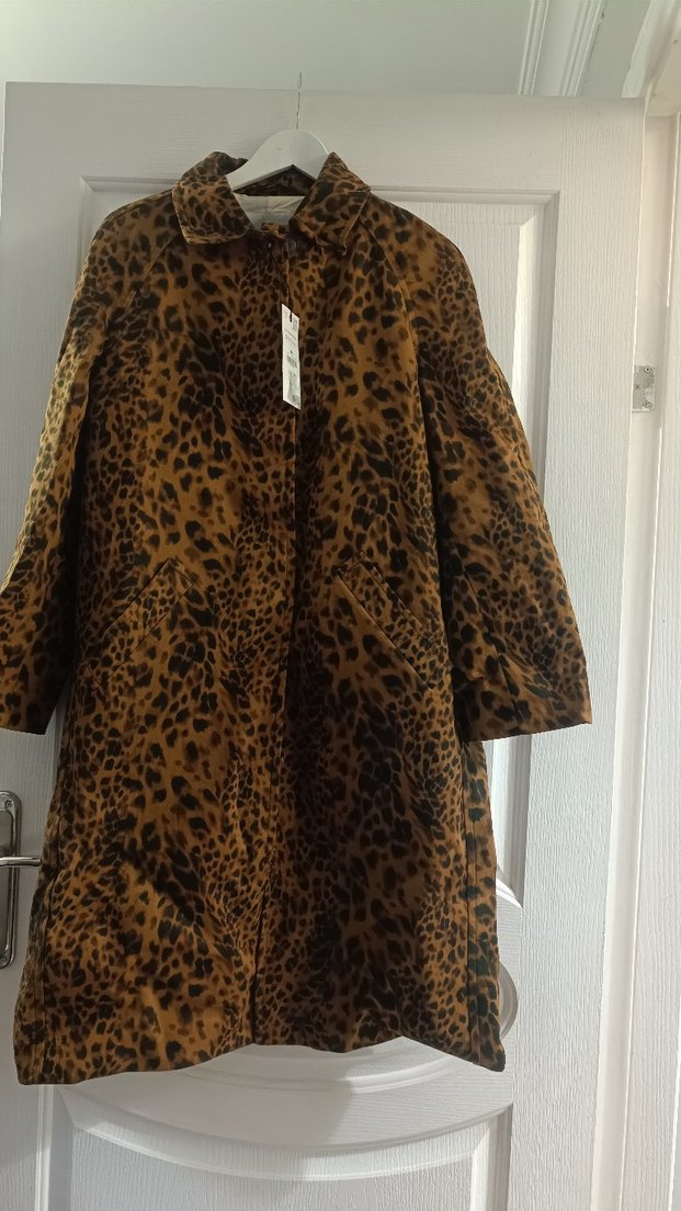 Zara Leopar Desenli  Midi Trençkot
Yeni etiketli - Görsel 3