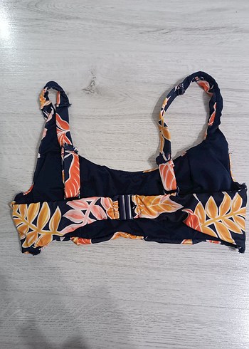Çiçek Desenli Mini Bikini Üstü - Görsel 2