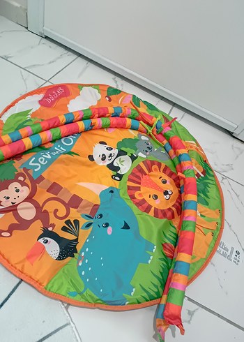 Renkli Bebek Oyun Halısı - Görsel 2