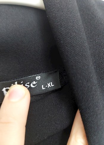 Uzun Siyah  Elbise - Görsel 5