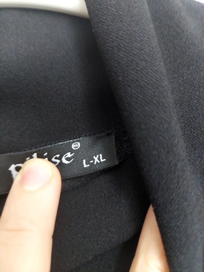 Uzun Siyah  Elbise - Görsel 5