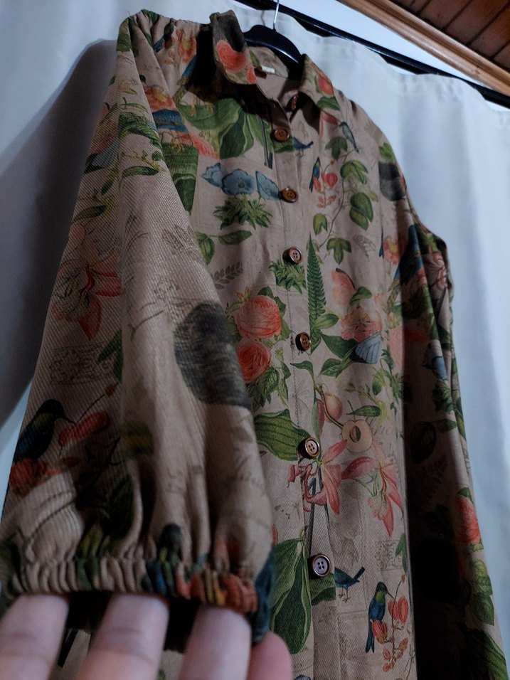 Desenli Elbise - Görsel 5