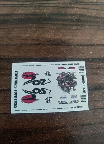 Hotwheels Decal Japan Style 