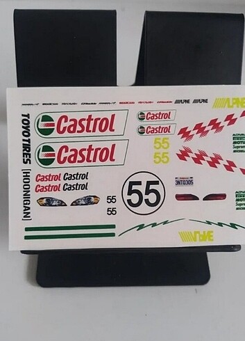 Hot Wheels Decal Beyaz Tonerlidir 