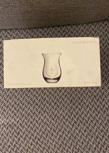 Bej Kutusunda 6 Adet Cam Bardak - Görsel 3