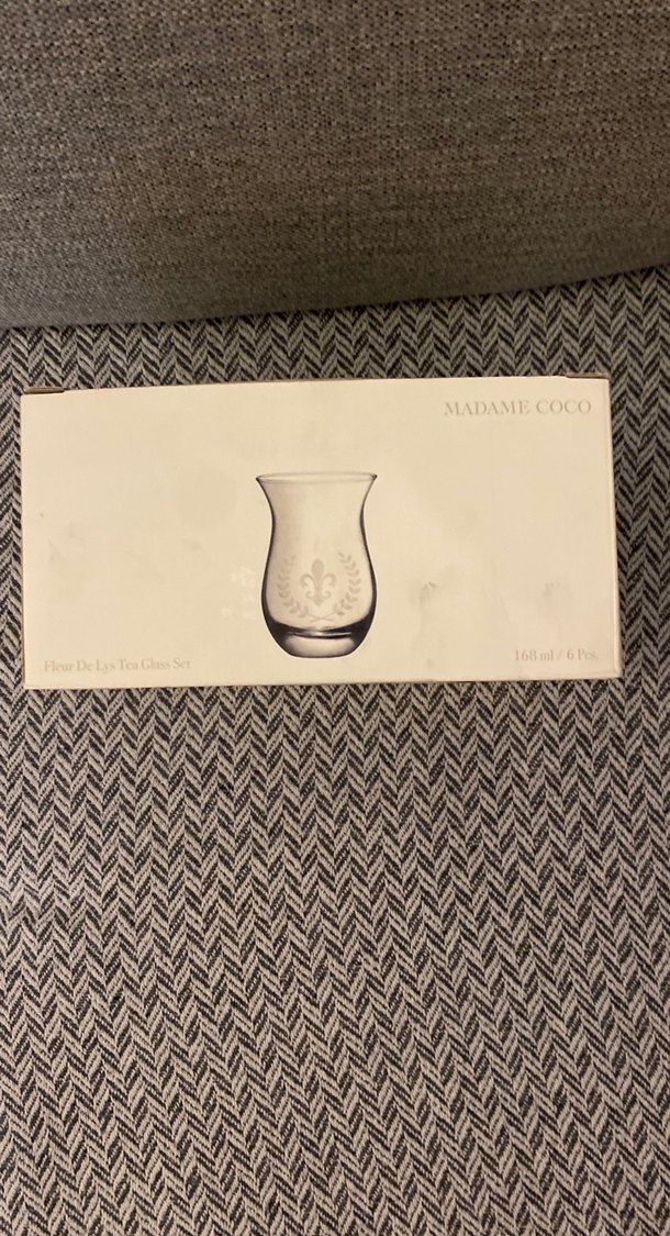 Bej Kutusunda 6 Adet Cam Bardak - Görsel 3