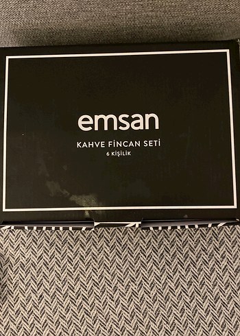 Desenli Lacivert Seramik Kahve Fincanı Seti - Görsel 2